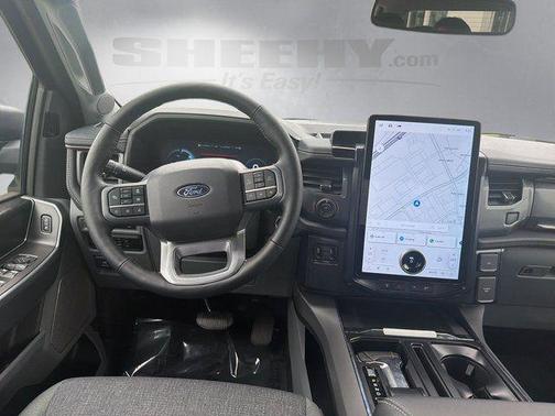Blue Metallic 2024 Ford F-150 Lightning Flash
