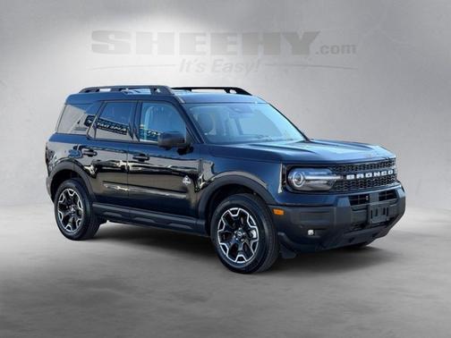 Shadow Black 2025 Ford Bronco Sport Outer Banks