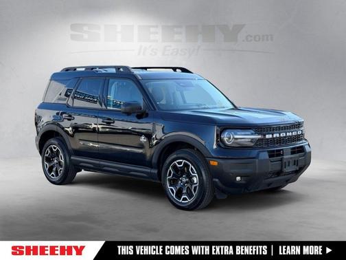 Shadow Black 2025 Ford Bronco Sport Outer Banks
