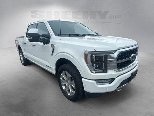 Star White Metallic Tri-Coat 2023 Ford F-150 Platinum