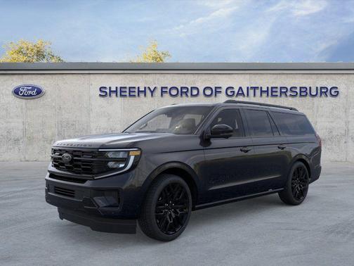 Agate Black Metallic 2026 Ford Expedition Max Platinum