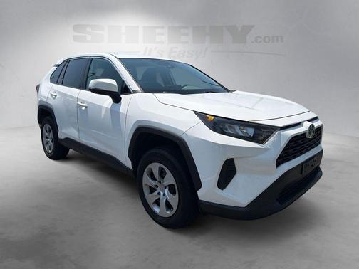 White 2022 Toyota RAV4 LE