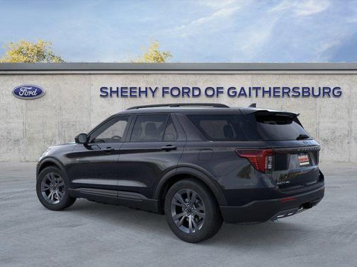Agate Black Metallic 2026 Ford Explorer Active