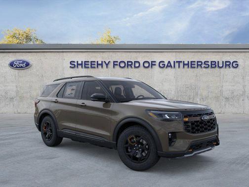 Marsh Gray 2026 Ford Explorer Tremor