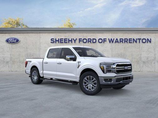 Star White Metallic Tri-Coat 2026 Ford F-150 Lariat