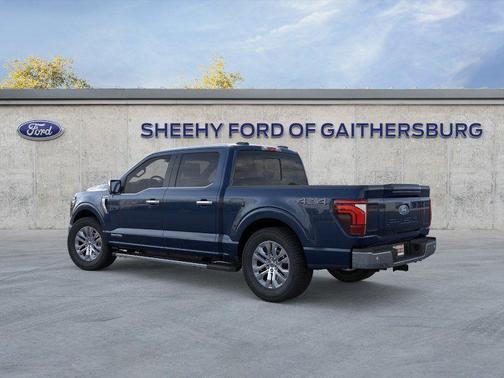 Antimatter Blue Metallic 2025 Ford F-150 Lariat