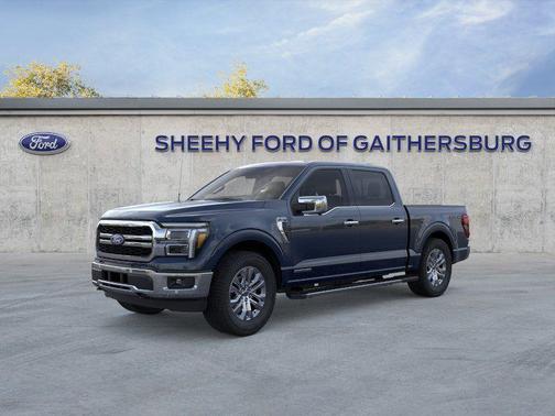 Antimatter Blue Metallic 2025 Ford F-150 Lariat