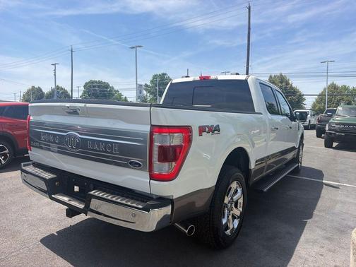 Star White Metallic Tri-Coat 2023 Ford F-150 King Ranch