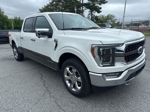 Star White Metallic Tri-Coat 2023 Ford F-150 King Ranch