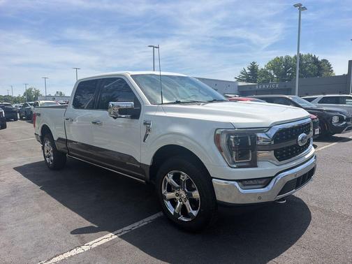 Star White Metallic Tri-Coat 2023 Ford F-150 King Ranch