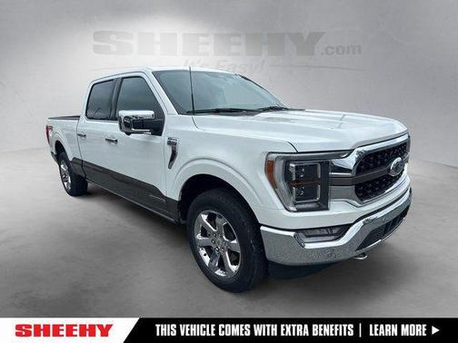 Star White Metallic Tri-Coat 2023 Ford F-150 King Ranch
