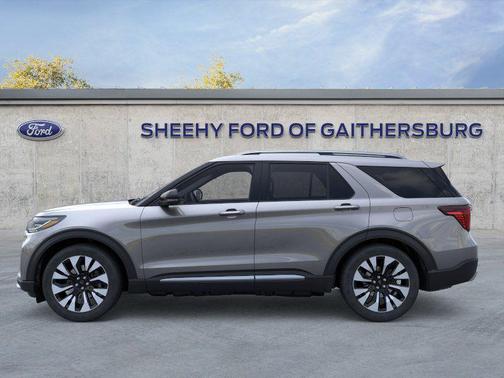 Carbonized Gray Metallic 2026 Ford Explorer Platinum