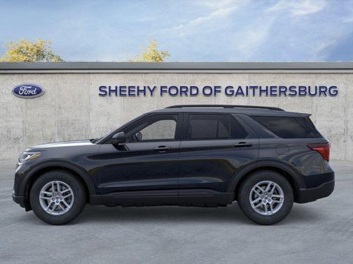 Agate Black Metallic 2026 Ford Explorer Active