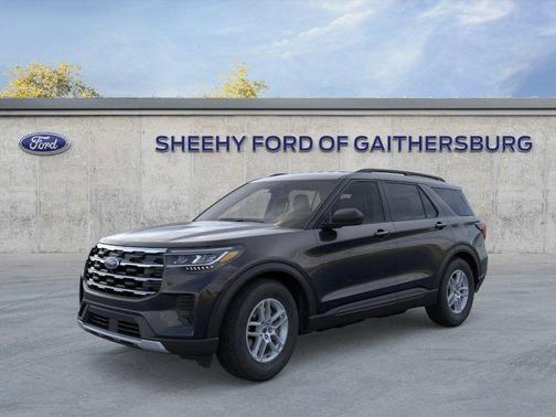 Agate Black Metallic 2026 Ford Explorer Active