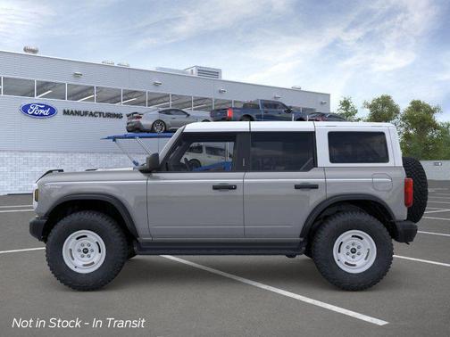 Avalanche Gray 2026 Ford Bronco Heritage Edition