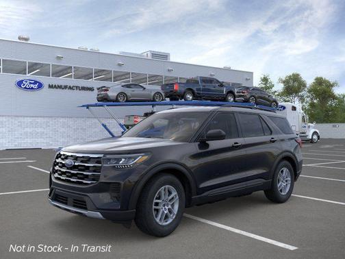 Agate Black Metallic 2026 Ford Explorer Active