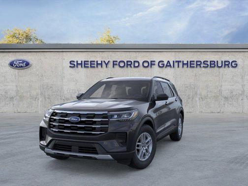 Agate Black Metallic 2026 Ford Explorer Active