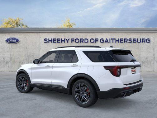 Star White Metallic Tri-Coat 2026 Ford Explorer ST