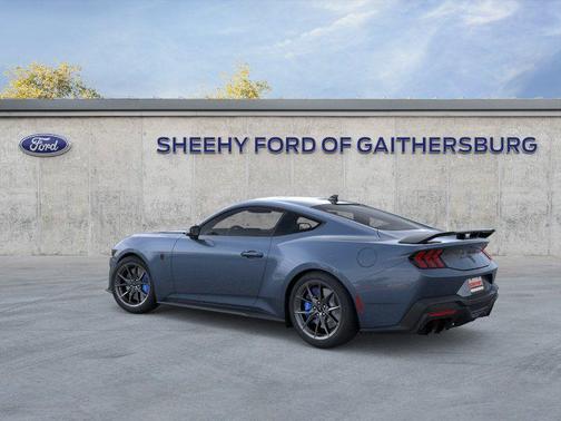 Blue 2026 Ford Mustang Dark Horse Fastback