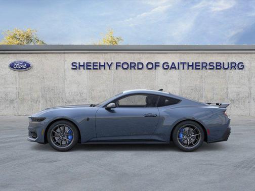 Blue 2026 Ford Mustang Dark Horse Fastback