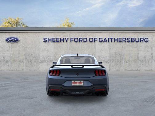 Blue 2026 Ford Mustang Dark Horse Fastback