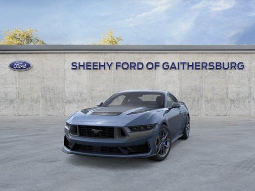 Blue 2026 Ford Mustang Dark Horse Fastback