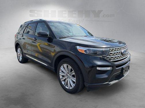 Agate Black Metallic 2023 Ford Explorer Limited