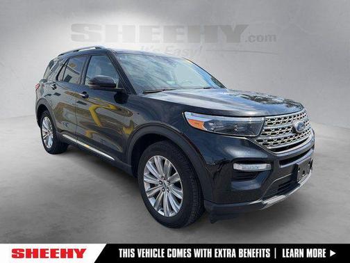 Agate Black Metallic 2023 Ford Explorer Limited