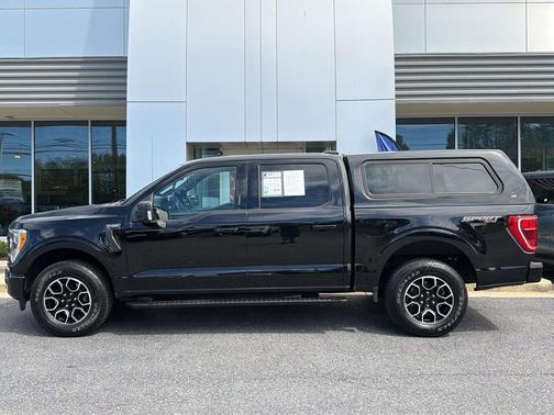 Agate Black Metallic 2021 Ford F-150 XLT
