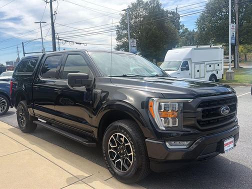 Agate Black Metallic 2021 Ford F-150 XLT