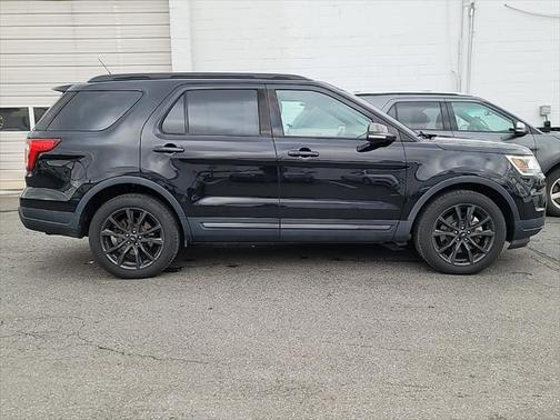 Shadow Black 2018 Ford Explorer XLT