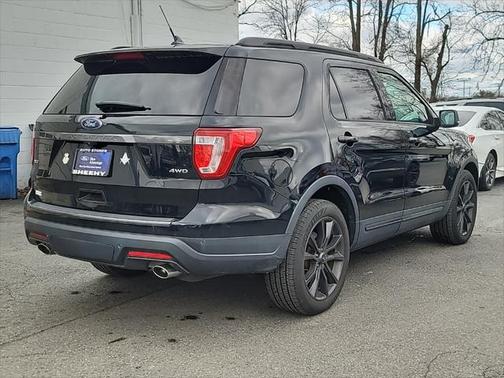 Shadow Black 2018 Ford Explorer XLT
