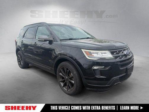 Shadow Black 2018 Ford Explorer XLT