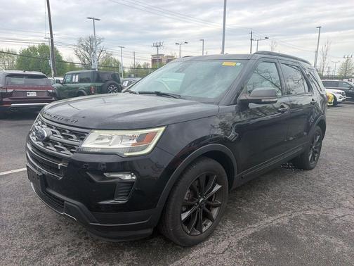 Shadow Black 2018 Ford Explorer XLT