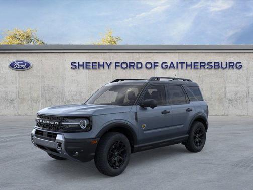 Azure Gray Metallic Tri-Coat 2026 Ford Bronco Sport Badlands