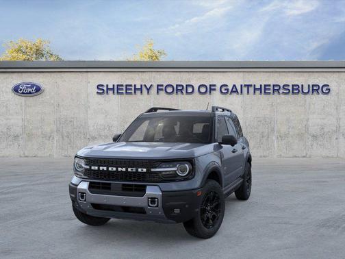 Azure Gray Metallic Tri-Coat 2026 Ford Bronco Sport Badlands