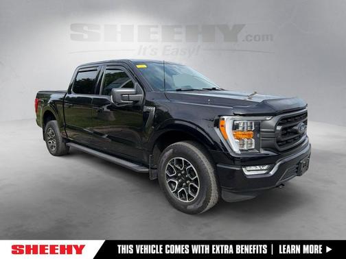 Agate Black Metallic 2022 Ford F-150 XLT