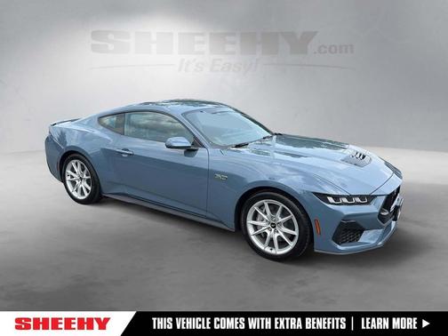 Vapor Blue Metallic 2024 Ford Mustang GT Premium