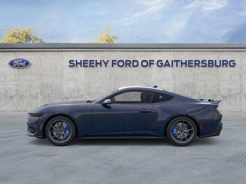 Blue 2026 Ford Mustang Dark Horse Fastback