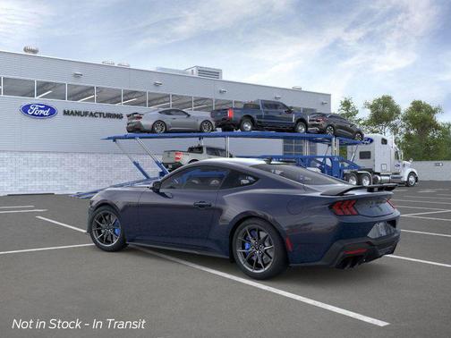 Blue 2026 Ford Mustang Dark Horse Fastback