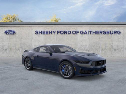 Blue 2026 Ford Mustang Dark Horse Fastback