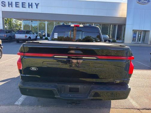 Antimatter Blue Metallic 2025 Ford F-150 Lightning Platinum