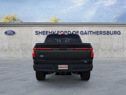 Agate Black Metallic 2025 Ford F-150 Lightning Platinum