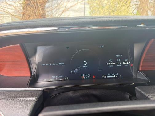 Infinite Black Metallic Clearcoat 2022 Lincoln Navigator Reserve