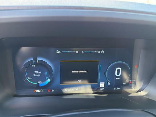 Antimatter Blue Metallic 2025 Ford F-150 Lightning Platinum