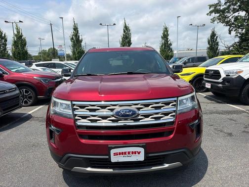 Ruby Red Metallic Tinted Clearcoat 2018 Ford Explorer XLT