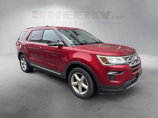 Ruby Red 2018 Ford Explorer XLT