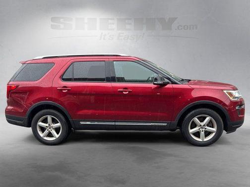 Ruby Red 2018 Ford Explorer XLT