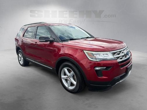 Ruby Red 2018 Ford Explorer XLT