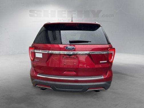 Ruby Red 2018 Ford Explorer XLT